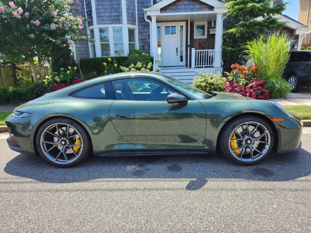 car after application of ceramic caoting